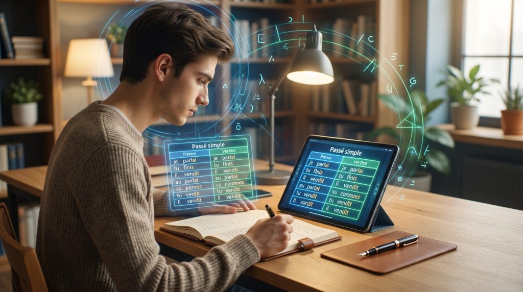 Terminaisons du passé simple - Le guide facile 2026