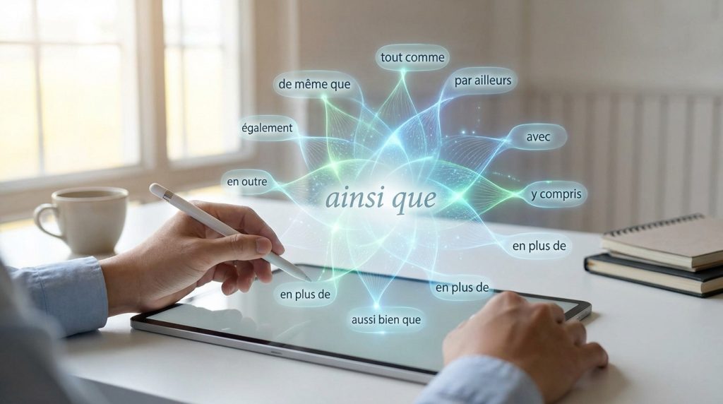 Ainsi que synonyme | Top 10 pour mieux rédiger (2026)