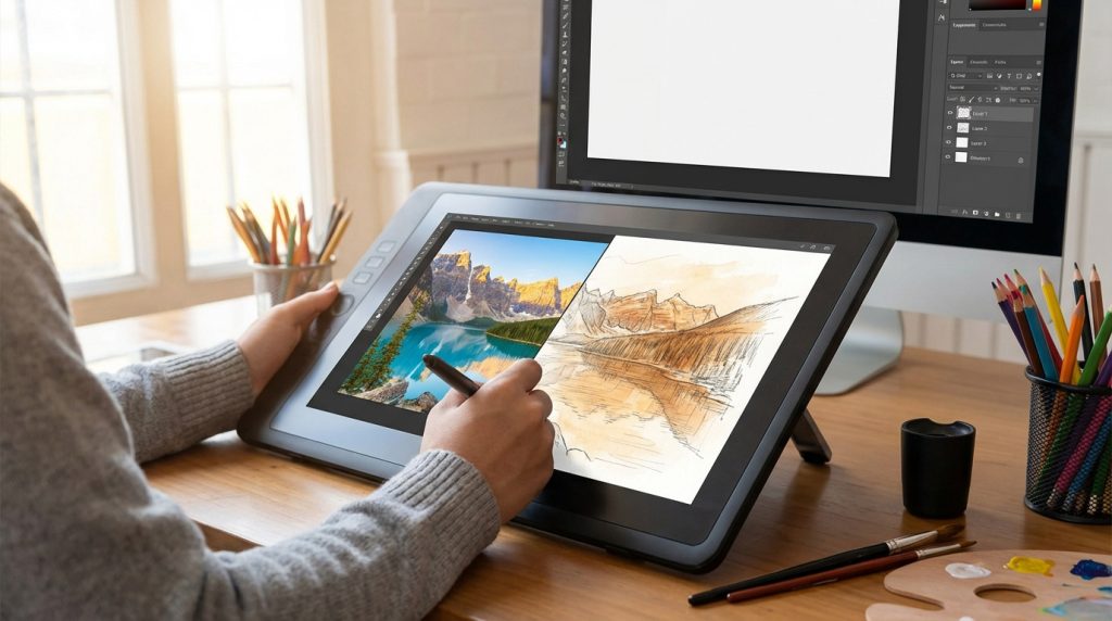 Photo en dessin | top 7 outils et guide pro 2026 [avis]