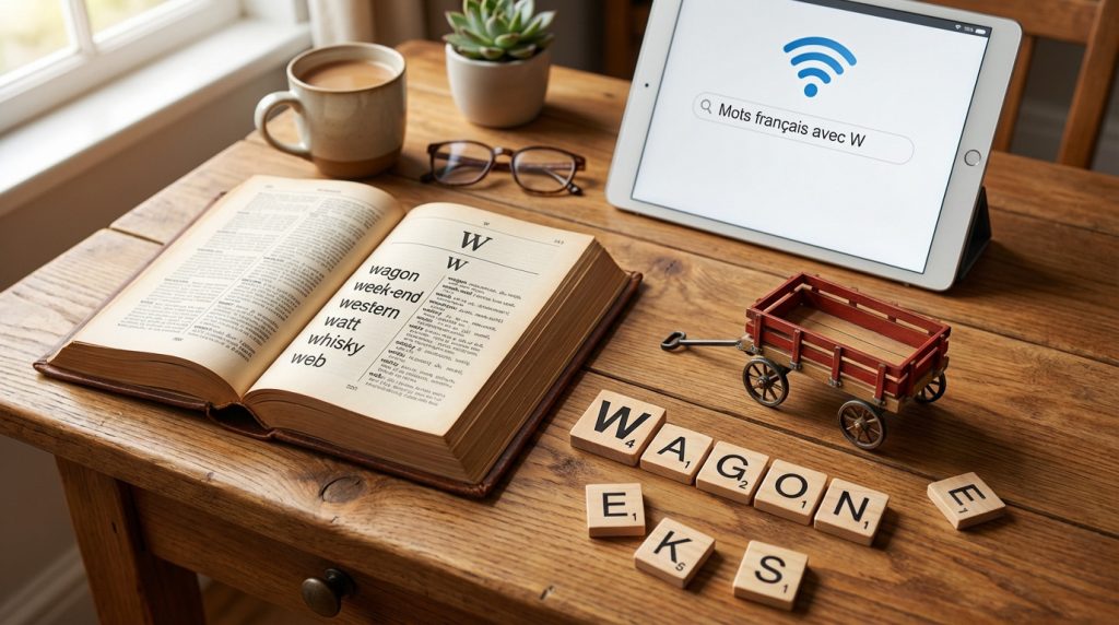 Mots avec w | Top guide 2026 pour le Scrabble et le Bac