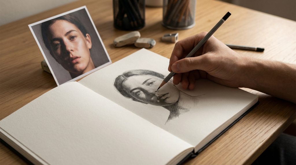 Photo et dessin | Guide 2026 pour réussir vos croquis