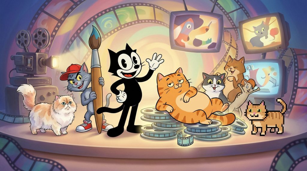 Chat dessin animé | Top des félins les plus cultes en 2026