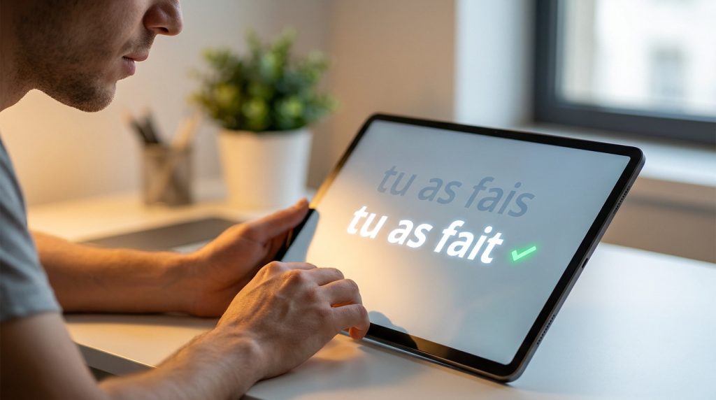 tu as fais ou tu as fait ? La règle et l'avis pro 2026
