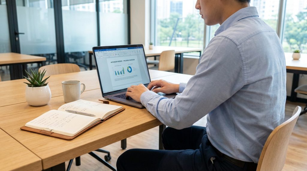 Rapport de stage : exemple et plan type 2026 | Guide Pro